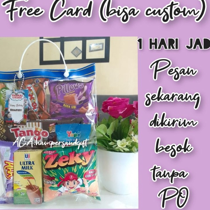 

modelTipe LYZ875 paket ulang tahun anak / hampers anak / souvenir anak / snack anak
