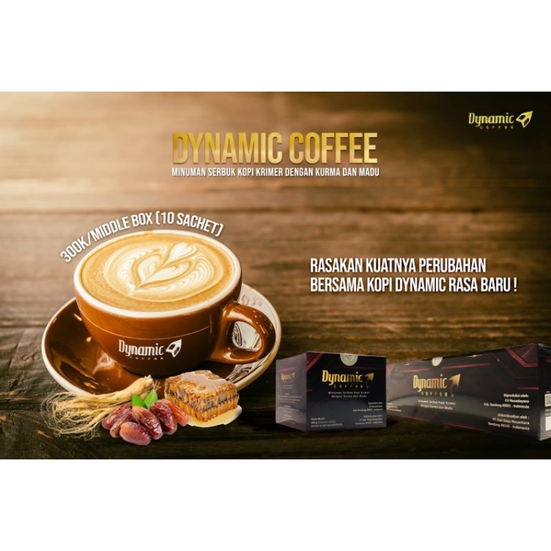

Kopi Dynamic Original minuman serbuk kopi Bpom terbaru