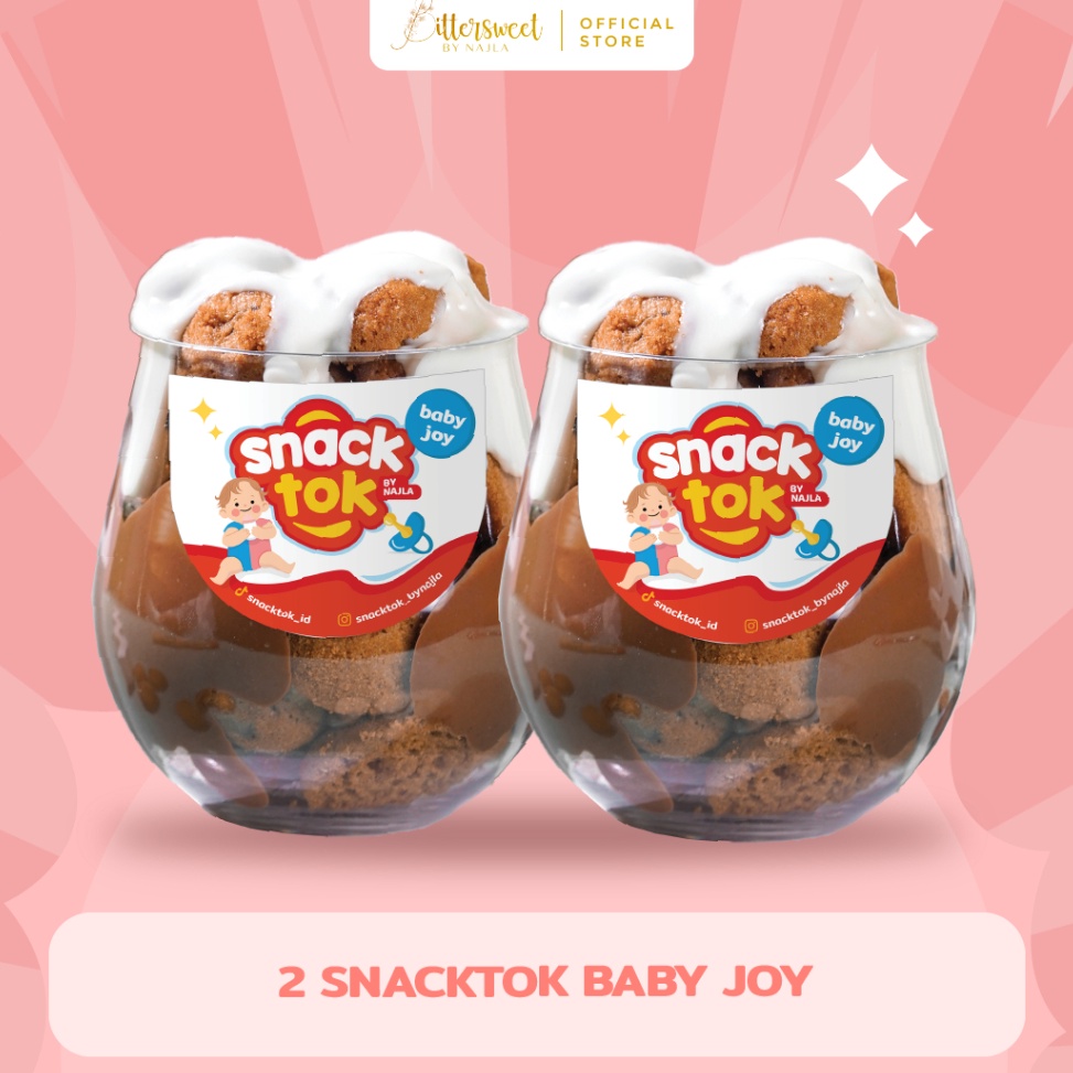 

Best Product Bittersweet by Najla - Bundle Snacktok Baby Joy 2 Pcs Promo ┌・