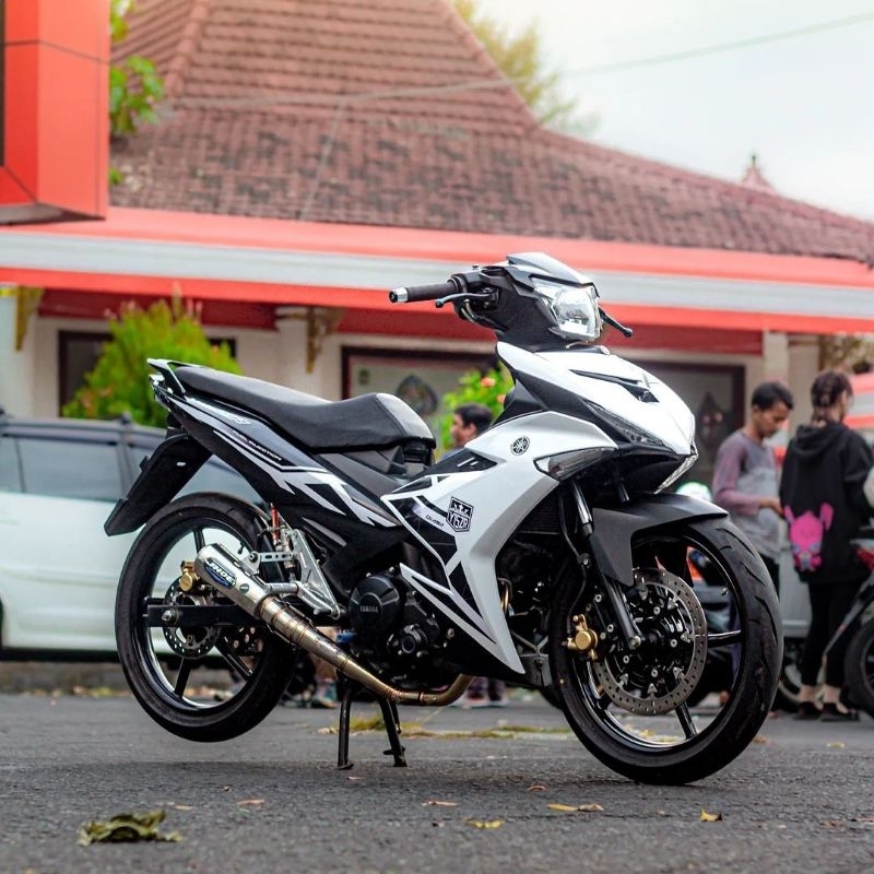 STRIPING STICKER LIS DECAL VARIASI YAMAHA MX KING 150 y15zr Y15ZR