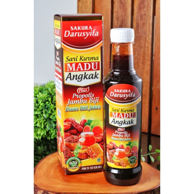 

69 Sari Kurma Madu Angkak 470 gram Darusyifa || Sari Kurma Angkak Darusyifa 9740