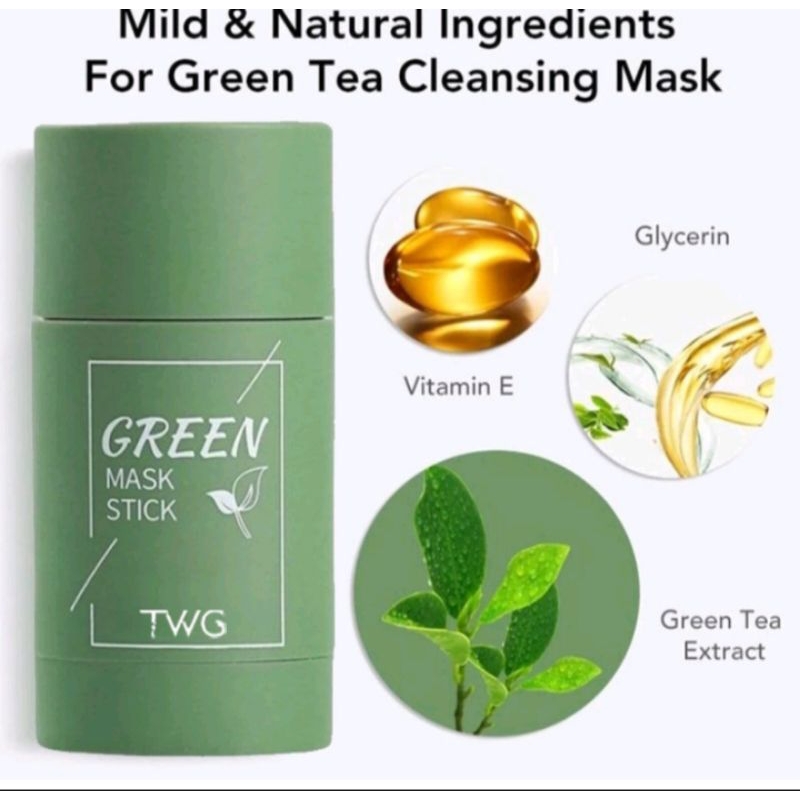 GREEN MASK STICK TWG/MASKER STICK Green tea