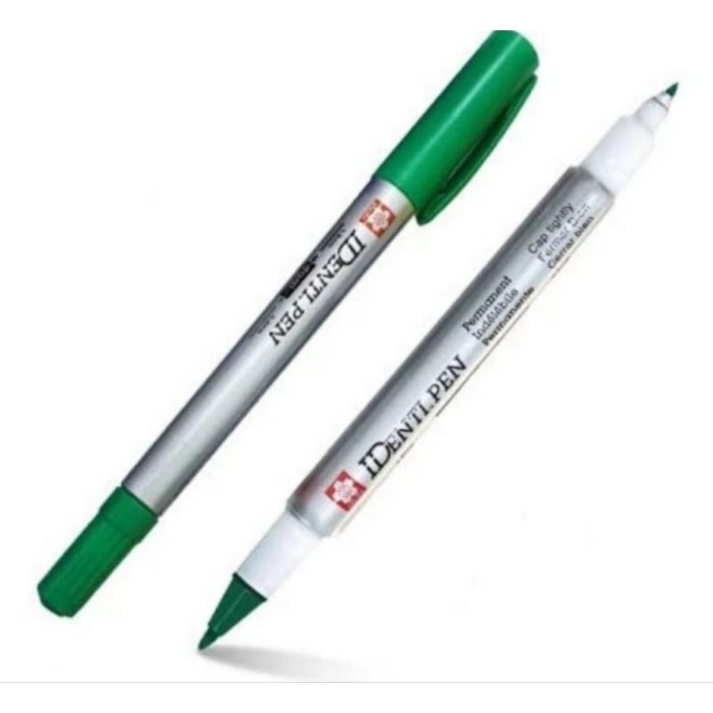 

Sakura Identi Pen Dual Point Permanent Marker Green