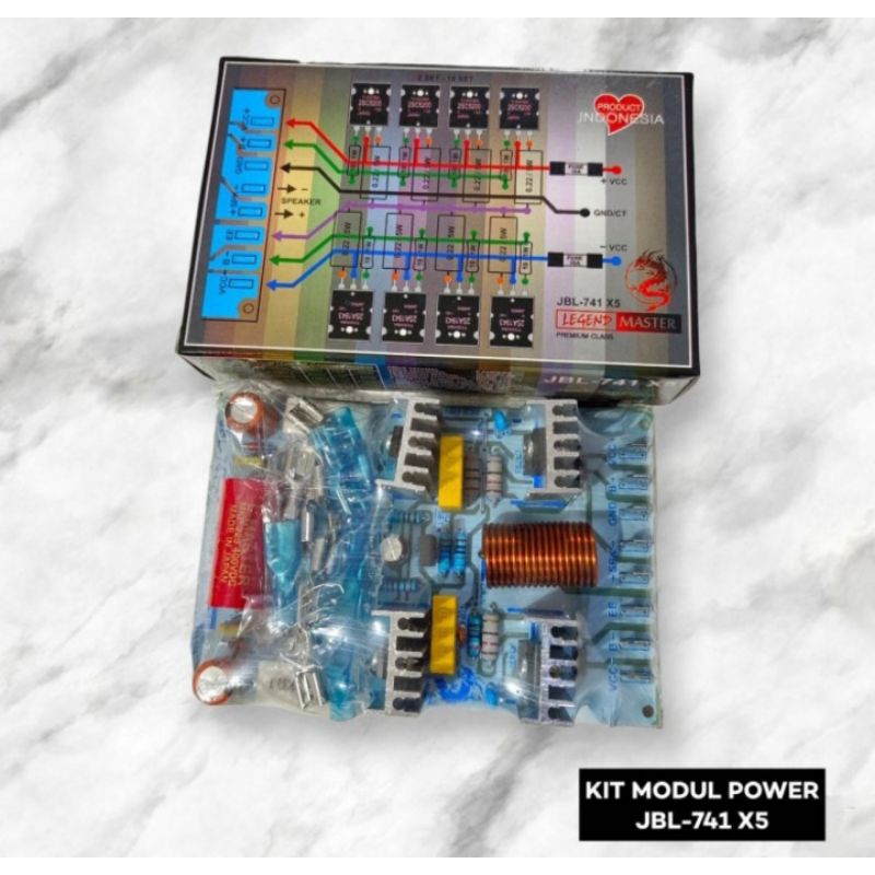 Kit amplifier JBL 741 X 5