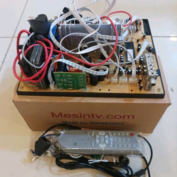 MESIN TV TABUNG 21 SLIM/FLAT MESIN TV COM WANSONIC