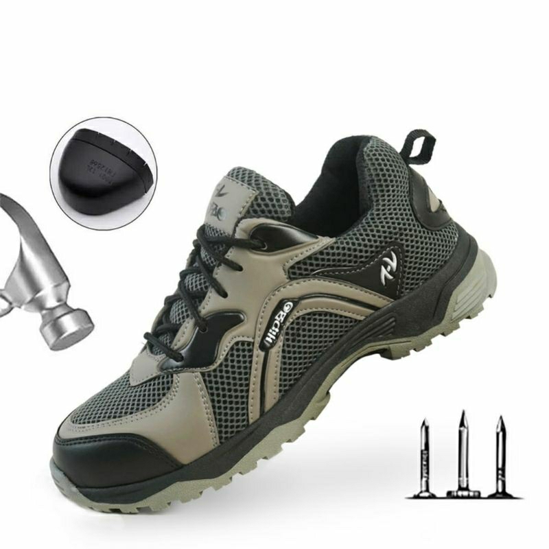 Sepatu Safety Proyek Pria Wanita Casual