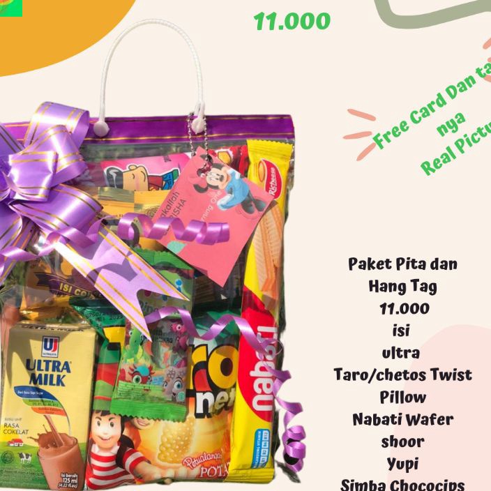 

KODE AVO142 Bingkisan Snack Ultah Anak/Paket Ultah Anak Lengkap