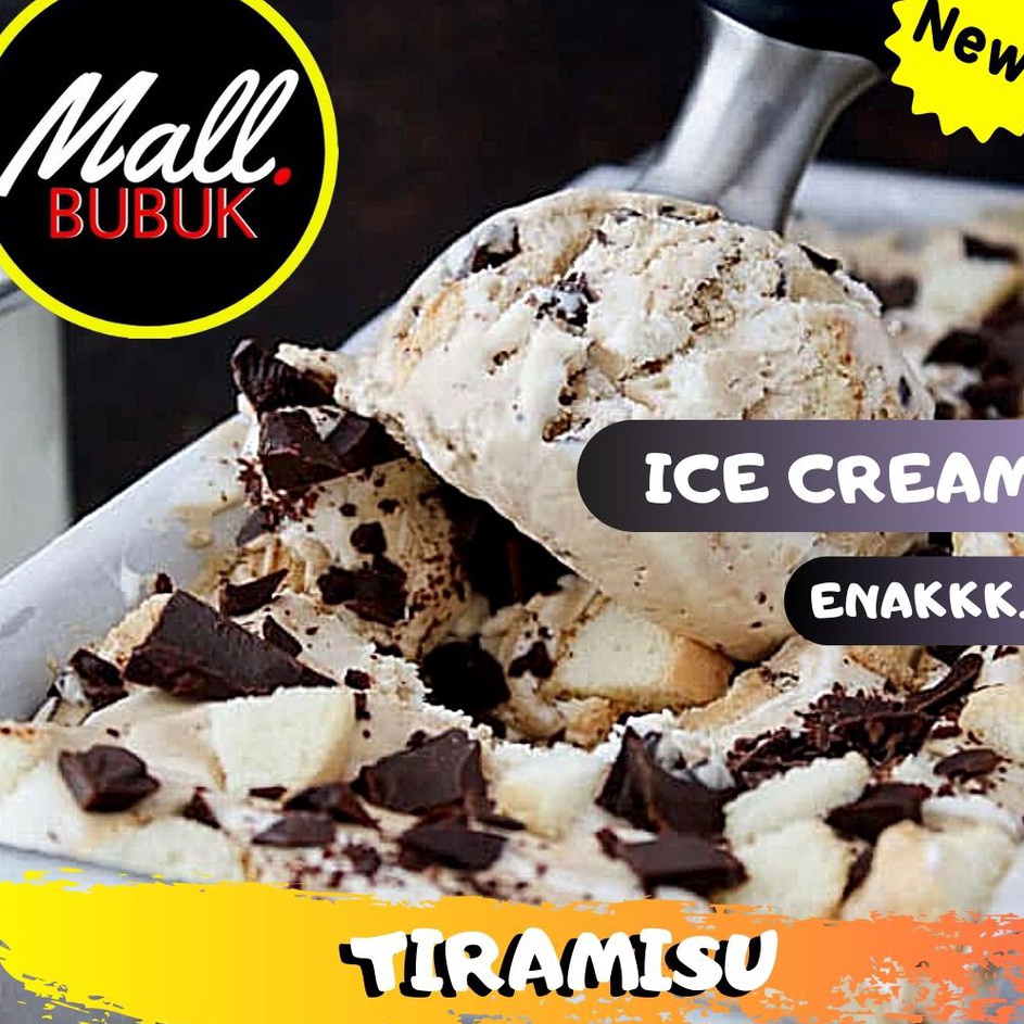 

TIPE XWB818 HARD ICE CREAM rasa Tiramisu 1Kg - Bubuk ICE CREAM rasa Tiramisu 1Kg