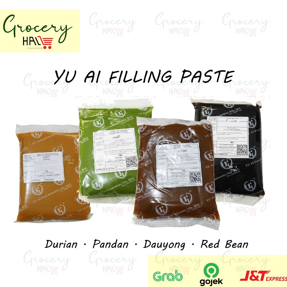 

[✁O32/] YU-AI FILLING PASTE / PASTA ISIAN ROTI 1 KG ( ISIAN KUE BULAN YUAI ) [294]