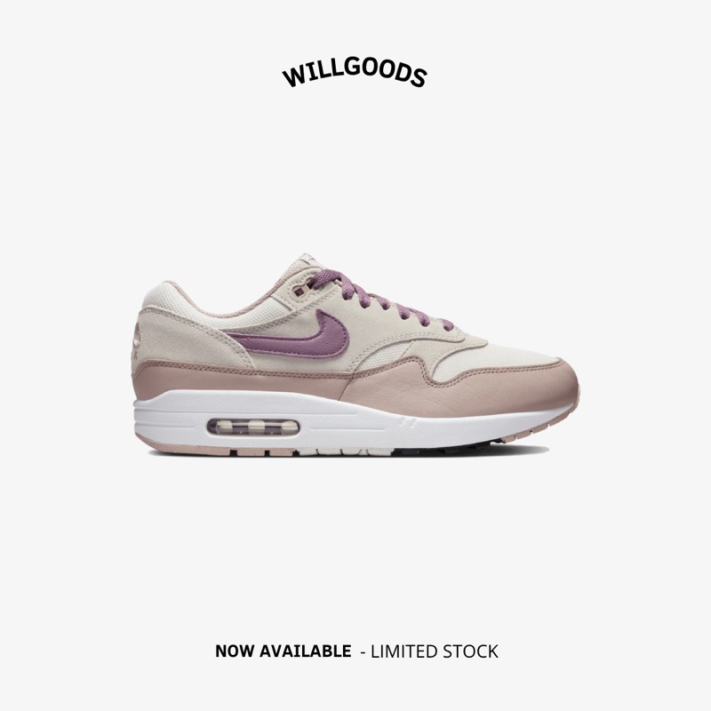 Nike Air Max 1 SC Light Bone Violet Dust Original Resmi BNIB
