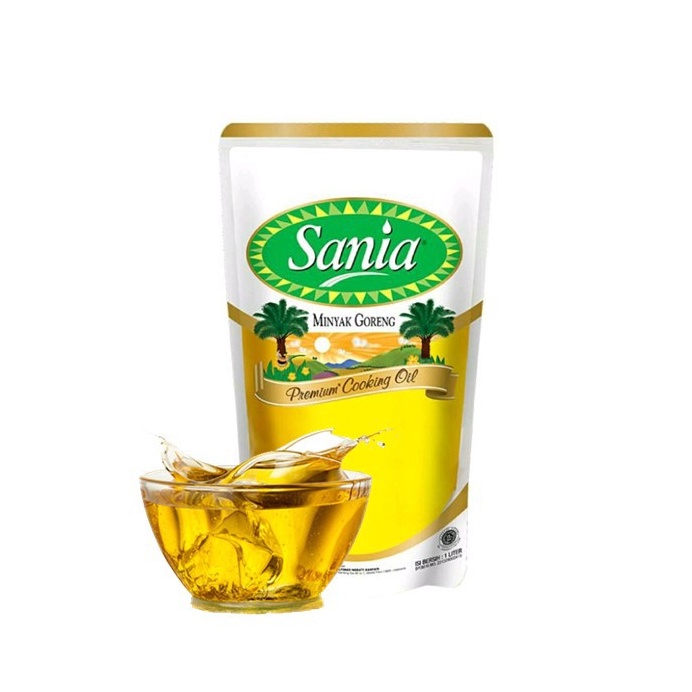 

[✄O64/] [ JATIM ] 1 Liter SANIA Minyak Goreng Premium 1 Liter Refill / Premium Cooking Oil [122]