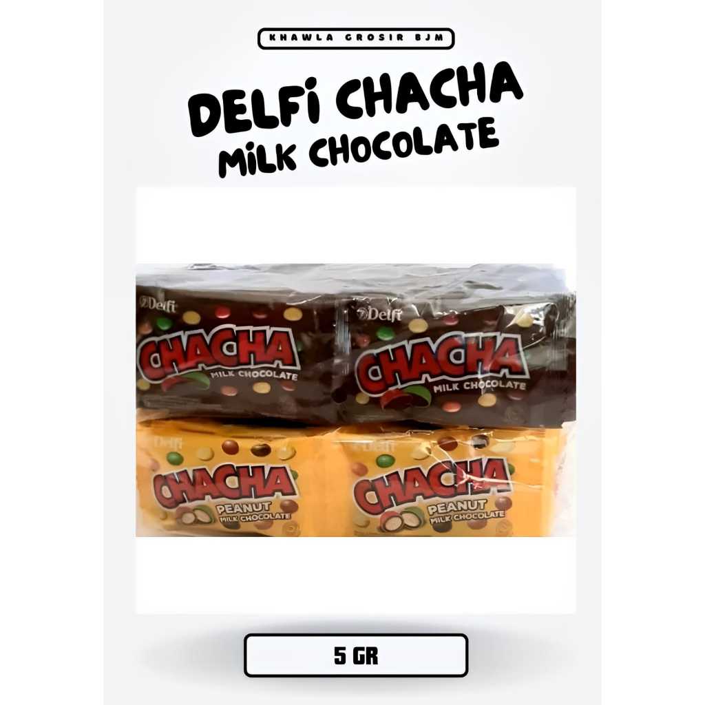 

CHACHA DELFI PEANUT MILK CHOCOLATE 5 GR