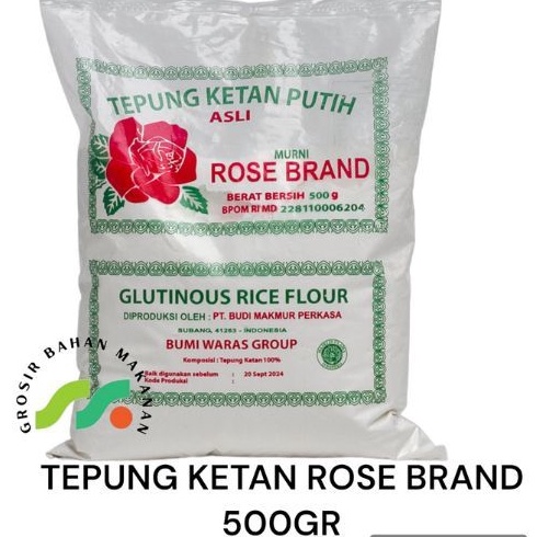 

Gr0sir TEPUNG KETAN ROSE BRAND 500GR [300]