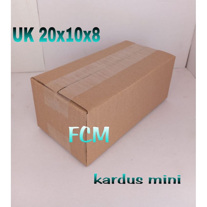 

kardus packing UK 20x10x8 kardus polos kardus besar kardus kecil