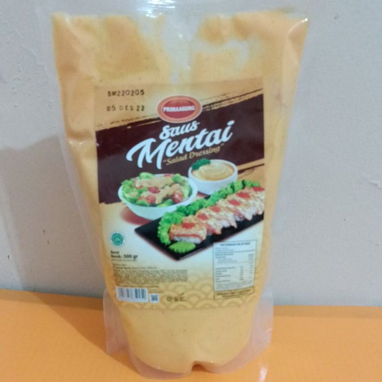 

L44ris SAUS MENTAI PRIMA AGUNG 500gr Baru Restok