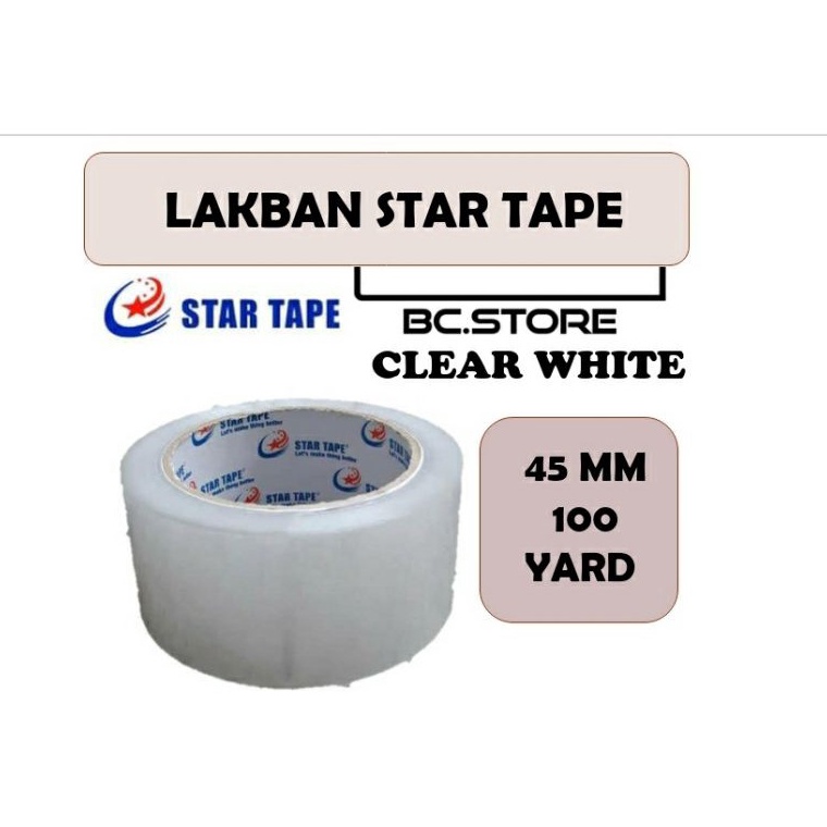 

✲ LAKBAN ( 6 PCS ) 100 YARD X 45MM BENING LENGKET STAR TAPE KUALITAS TERBAIK MURAH #lakban #isolasi #selotip #tapeperekat #pengikatpelengket #superlengket #ringan #lakbanbogor #lakbanmurah #lakbanopp #lakbankualitasterbaik #perlengkapankantor pn8y9