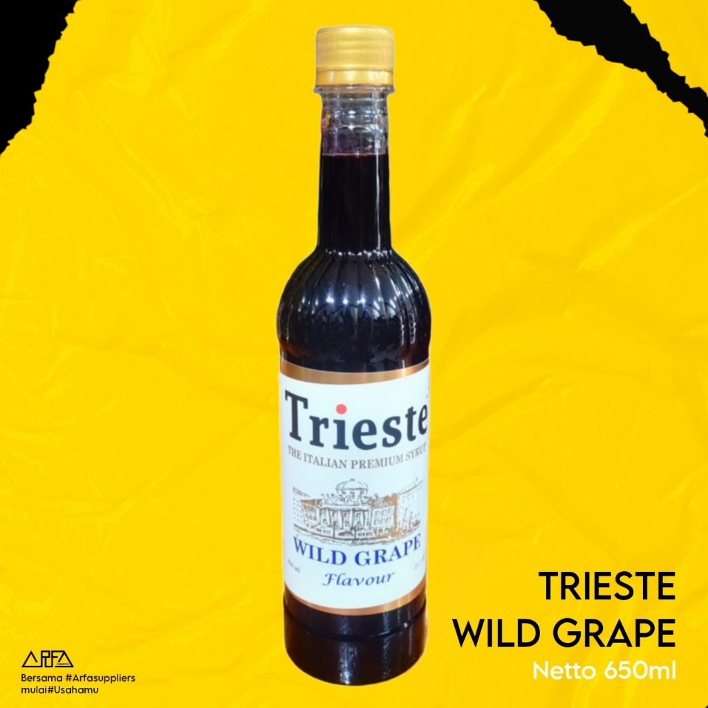 

Sirup Trieste Wild Grape 650ml