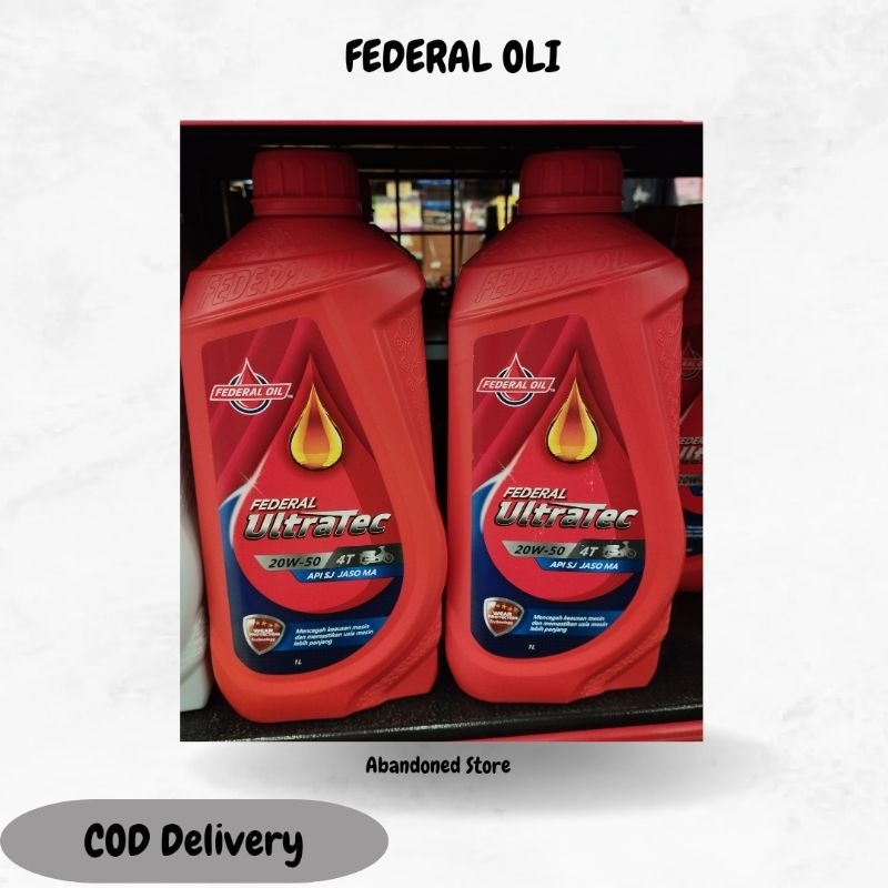 Federal Oli Ultra Tec / Oli Federal Original / Oli Motor Metik