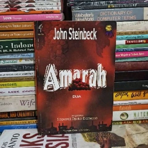 Buku Original Amarah DUA John Steinbeck Pengantar: Sapardi Djoko Damono Bekas