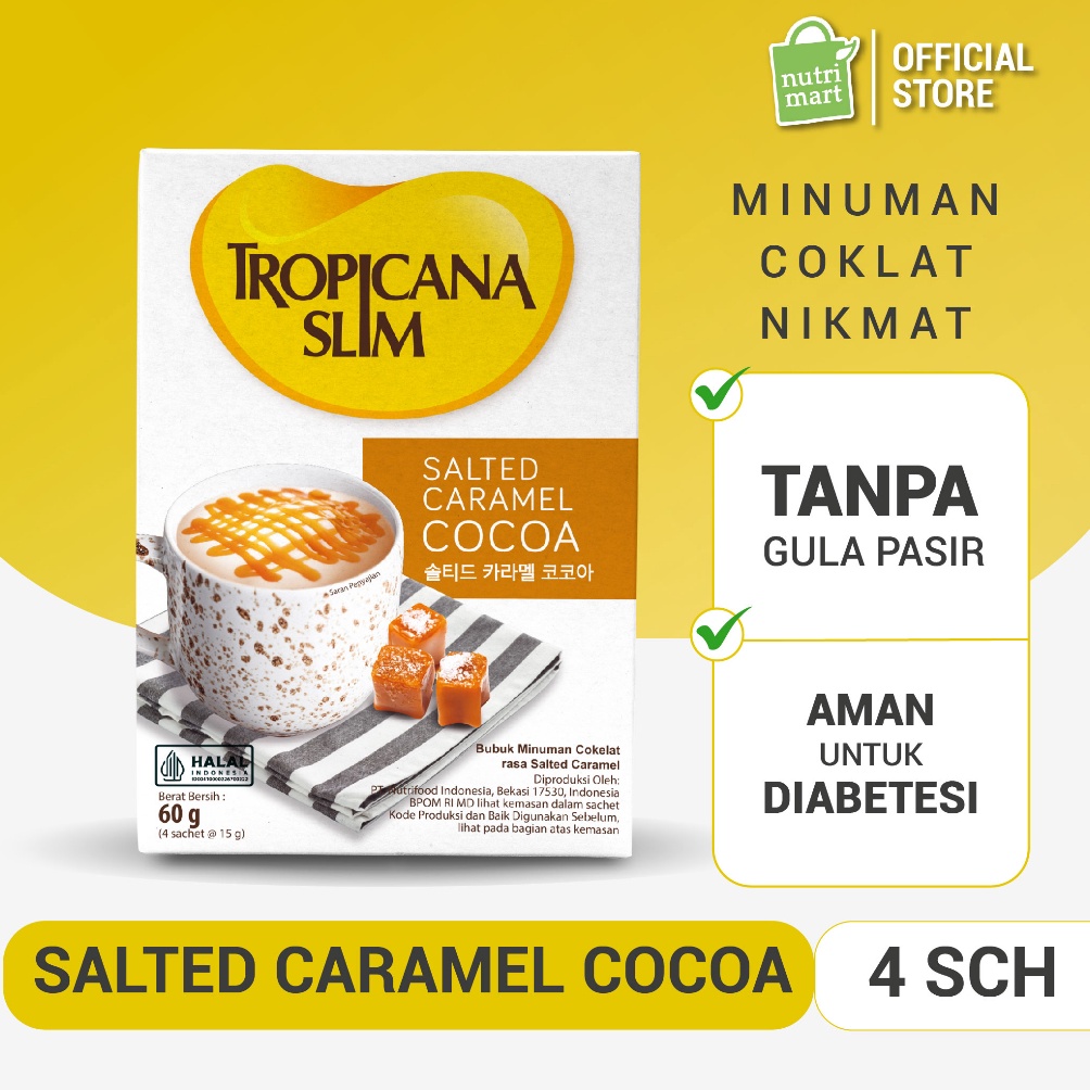 

O87745 Tropicana Slim Salted Caramel Cocoa (4 Sch) 35