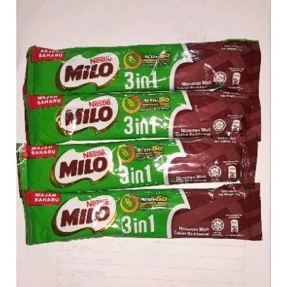 

milo 3in1 ecer 10 stik