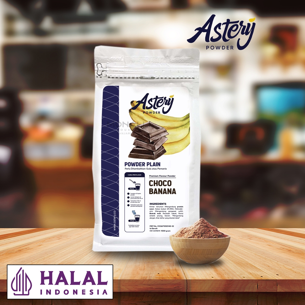 

Bubuk Minuman Plain Rasa Choco Banana 1 Kg / Bubuk Minuman Pisang Coklat 1 Kg / Powder Drink Choco Banana - Powder Drink Ala Cafe