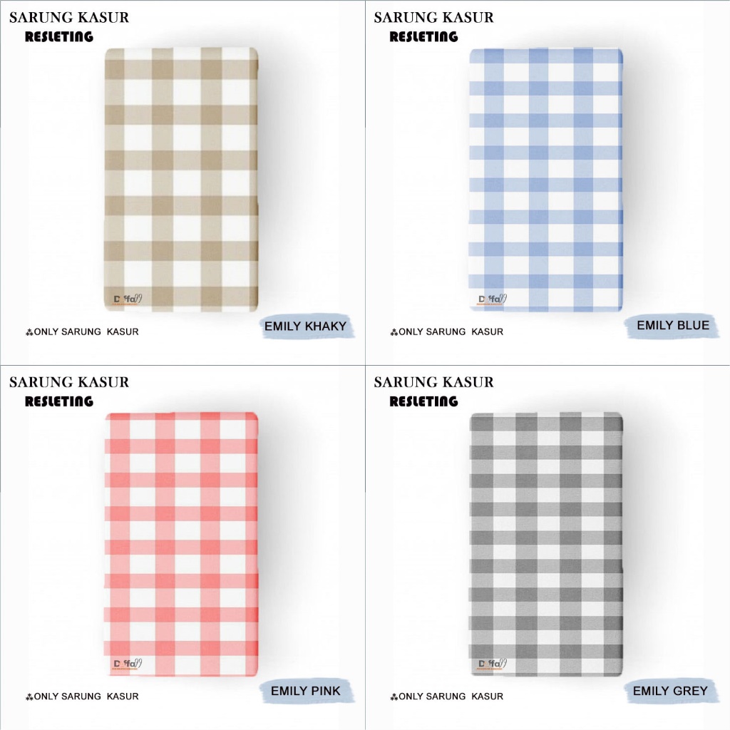 Sarung kasur busa resleting 120x200x15