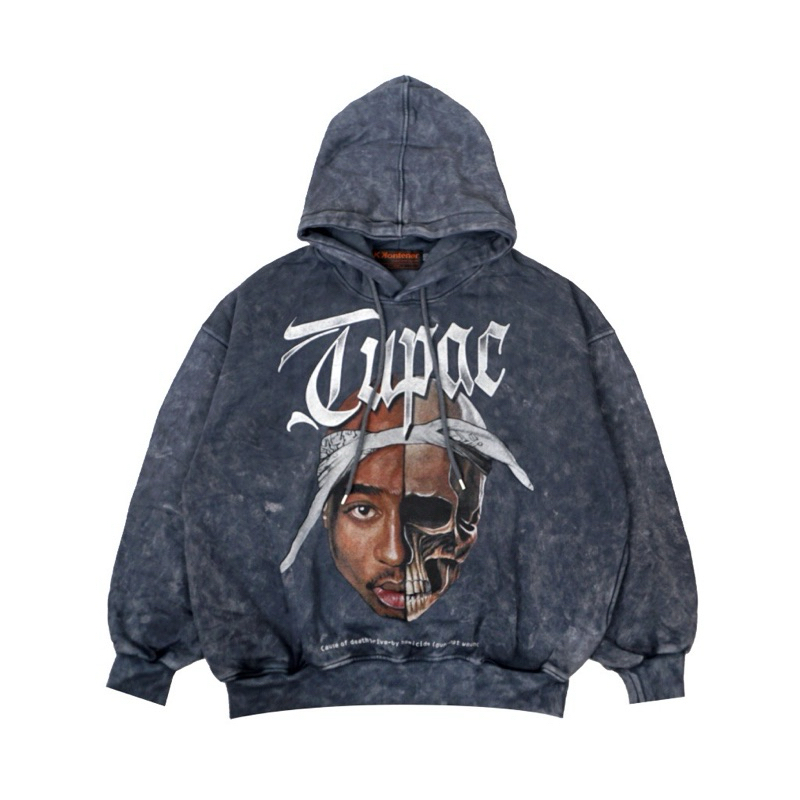 HOODIE  TUPAC WASHED