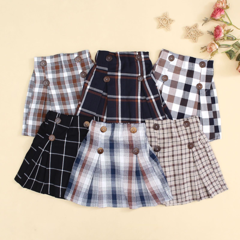 ROK KIYOWO S.M.L (1-6TH) / SKIRT LUCU FLANEL