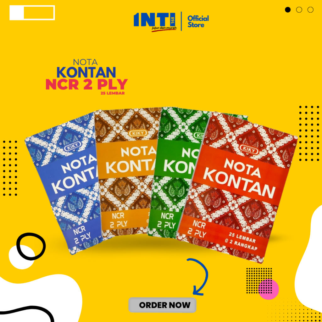 

Kiky Buku Nota kontan 2 Ply kecil 25 lembar 2 Rangkap Karbon Grosir - Satuan