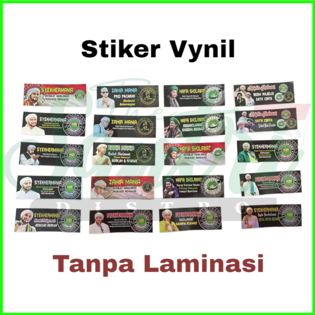 Stiker Syekhermania Murah / Stiker Mafia Sholawat Murah / Stiker Az Zahir Mania / Stiker Motor / Sti