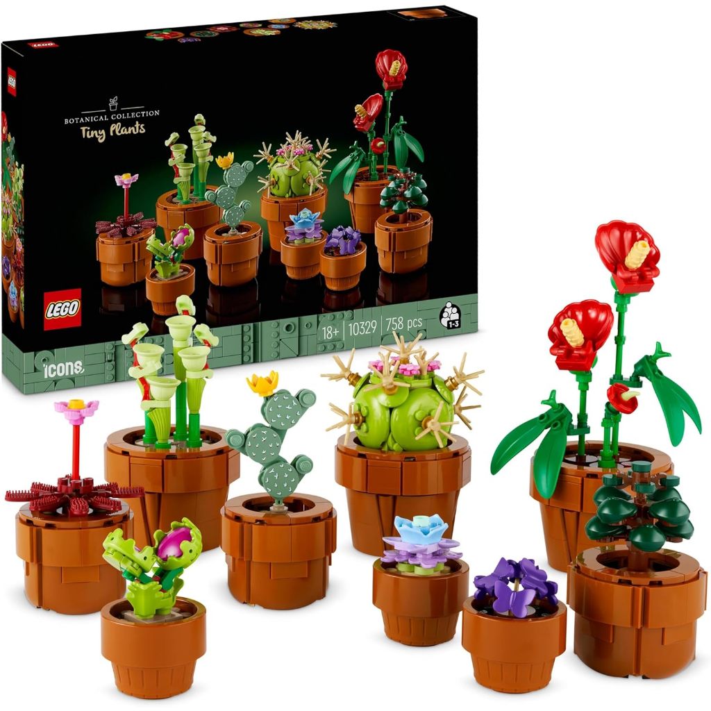 LEGO 10329 Icons Tiny Plants Set Botanical Collection