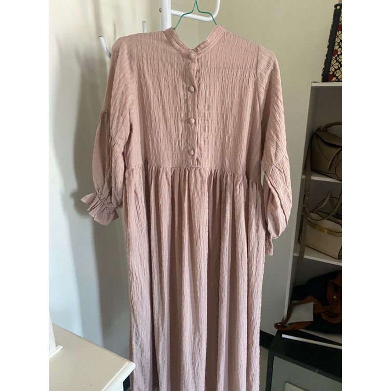 preloved khalewale raline dress pink