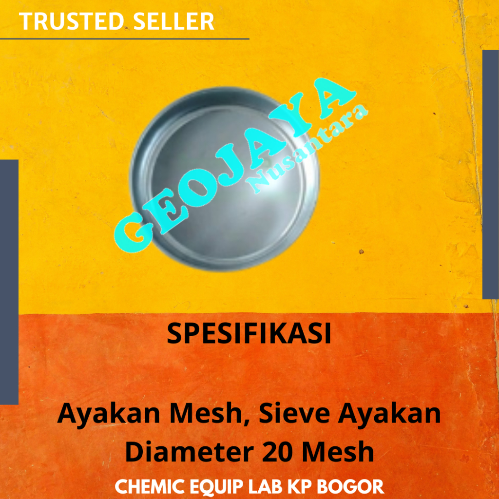 Ayakan Mesh, Sieve Ayakan Diameter 20 Mesh
