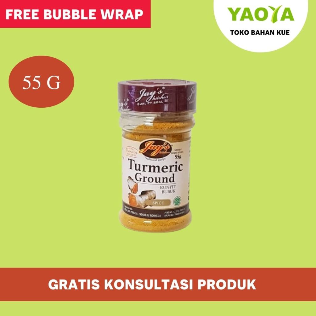 

JAYS TURMERIC GROUND 55G
