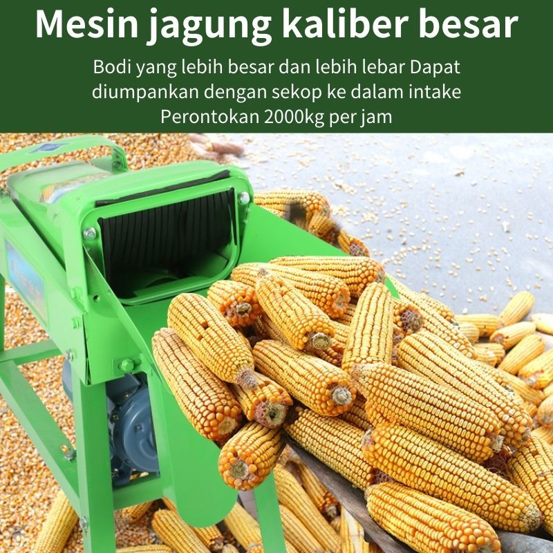 【Ready stok】Mesin Perontok Jagung Listrik Rumah Pengupasan Pod 220v Kecil Pengupasan Tongkat Jagung 