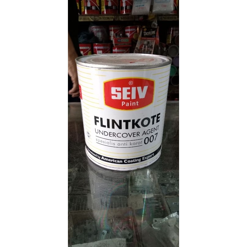Cat anti karat mobil FLINTKOTE OIL seiv 1 kg