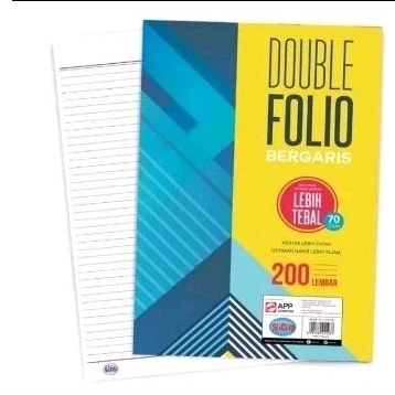 

Double Folio Isi 10 Lembar