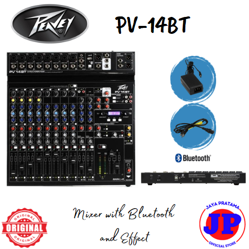Peavey PV14BT Mixer with Bluetooth & Effect Original PV-14 BT