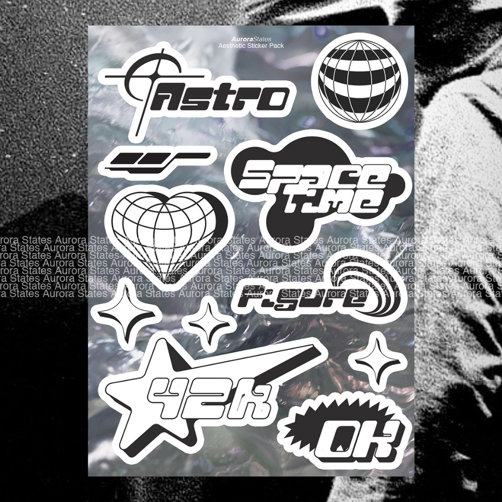 

Y2K FUTURISTIK STICKER PACKS | STICKER Y2K WATERPROOF | STICKER HELM | STICKER AESTHETIC ¥ CUSTOM STIKER