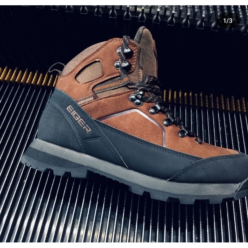 AlhamdulillahEIGER 5358 CAYMAN LITE sepatu waterproof gunung