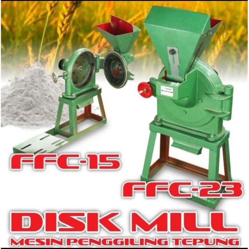 Mesin Penepung FFC 23 Disk Mill Tiger