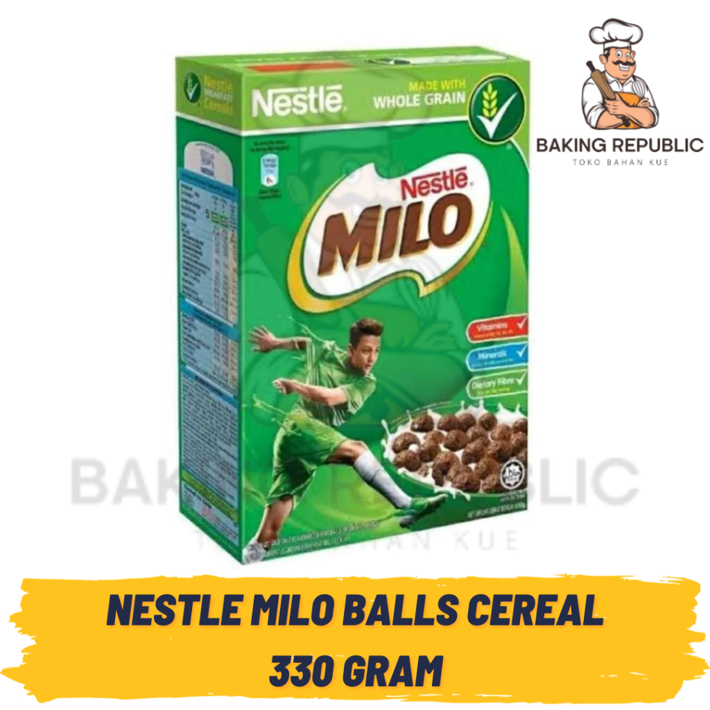 

NESTLE MILO BALLS CEREAL | 330 GRAM | MILO SEREAL SARAPAN PAGI