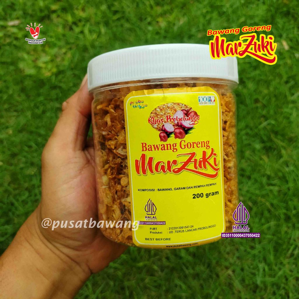 

marzuki bawang goreng original toples jumbo
