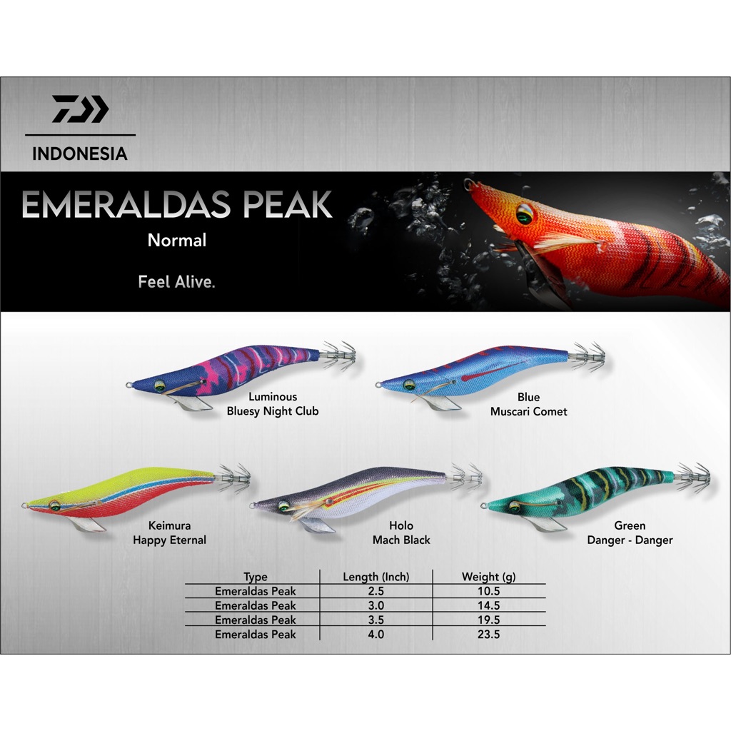 Daiwa Emeraldas Peak Normal Version