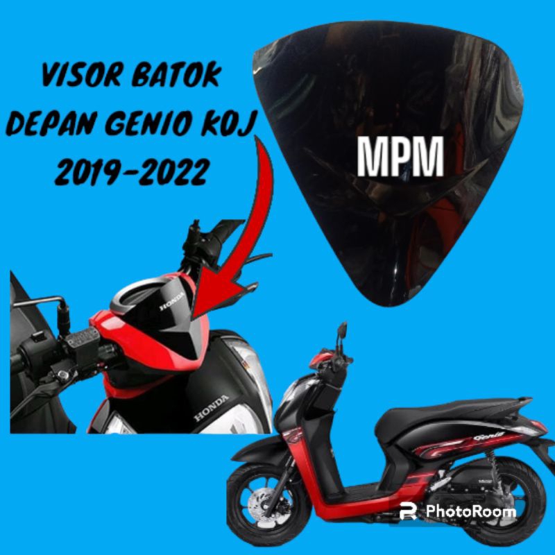 VISOR BATOK DEPAN GENIO K0J 2019 2020 2021 2022 NARITA