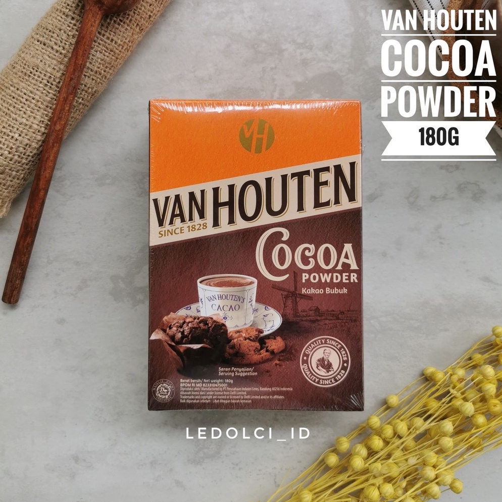 

Murah!! VAN HOUTEN COKLAT BUBUK COCOA POWDER VAN HOUTEN 165 GRAM 9vyva