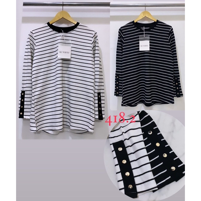 Kuyifei 418.2//atasan salur Kuyifei//pakaianwanitasby