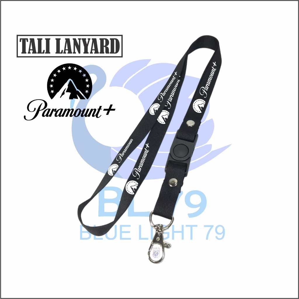 

TALI LANYARD PARAMOUNT+ LOGO PARAMOUNT - TALI ID CARD GANTUNGAN KUNCI GANTUNGAN FLASHDISK GANTUNGAN NAMETAG TALI LANYARD BEST SELLER COD