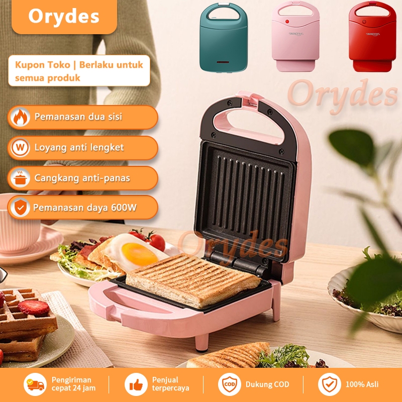 ORIGINAL (VVN) PEMANGGANG ROTI TOASTER PANGGANGAN ROTI BAKAR LISTRIK ALAT PANGGANG ROTI SANDWICH